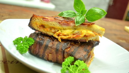 Bacon Cheese Toasties 45 Bacon Cheese Toasties 45
