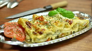 Gefllte Canneloni Spinat Feta