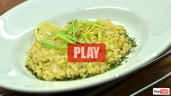 Eiergraupen Risotto