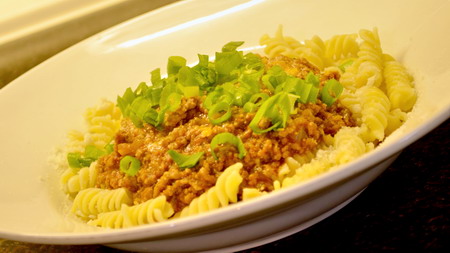 Hackfleisch Tomatensoße 45 Hackfleisch Tomatensoße 45