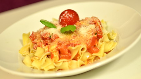 Pasta Tomate Mozarella 45 Pasta Tomate Mozarella 45