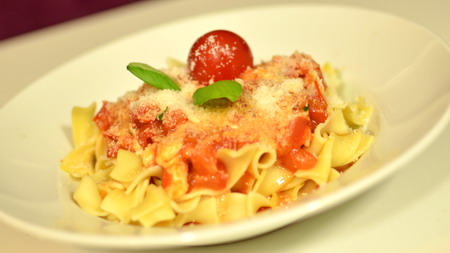 Pasta Tomate Mozarella 45