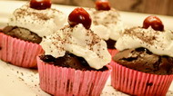 schwarzwlder kirsch cupcakes